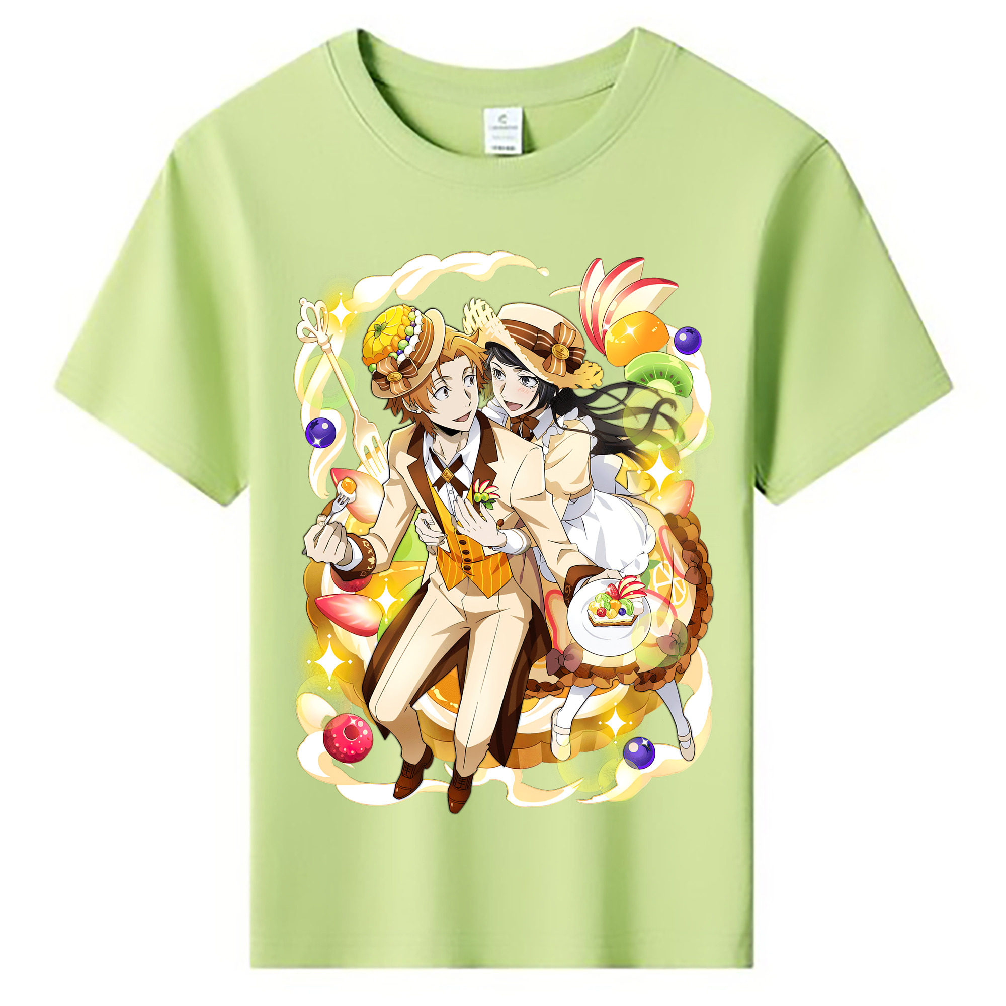 （画像用） 文豪ストレイドッグス Bungo Stray Dogs 綿100％キッズTシャツ（フロントプリント）